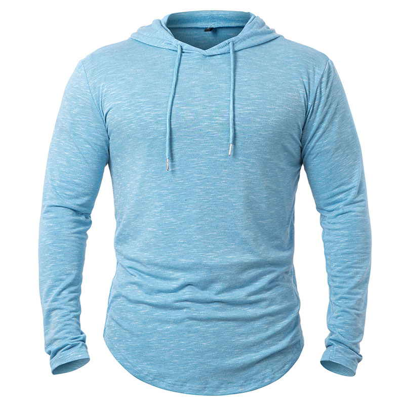 Running Gear Sale - 남성용 경량 운동 후드 긴 소매