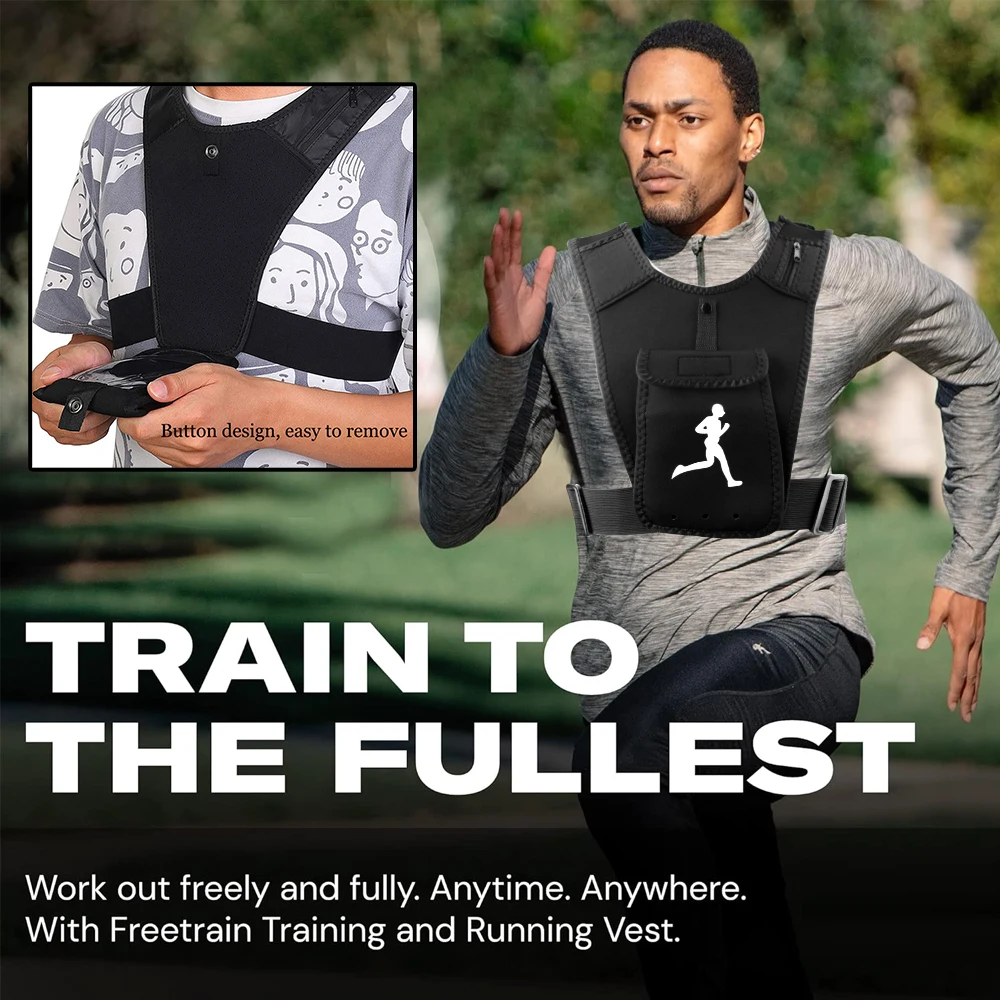 남녀공용 조절 가능한 러닝 조끼 폰 홀더, 키 파우치가 - Running Gear Sale 리뷰 및 가격