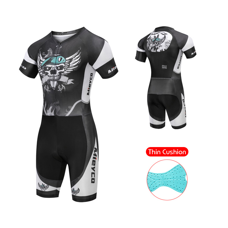 남성용 트라이애슬론 슈트 반팔 패딩 사이클링 스킨슈트  - Running Gear Men Sale 리뷰 및 가격